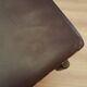 Brown leather armchair, Italian design, 1960s, production: Italy