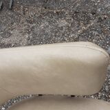 Pair of vintage swivel armchairs design xxeme