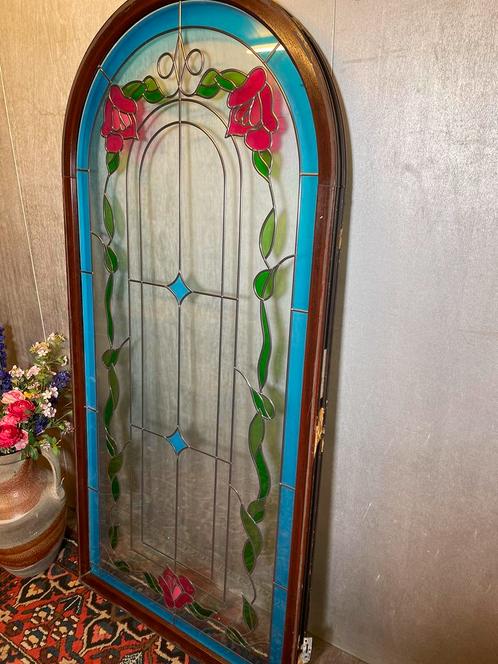 Lead stained glass window 1970-1980