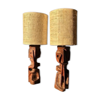 Pair of lamps by Gianni Pinna