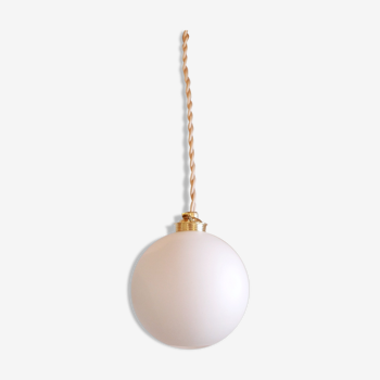 Lampe baladeuse, globe blanc