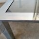 Chrome and glass coffee table, 70s design
