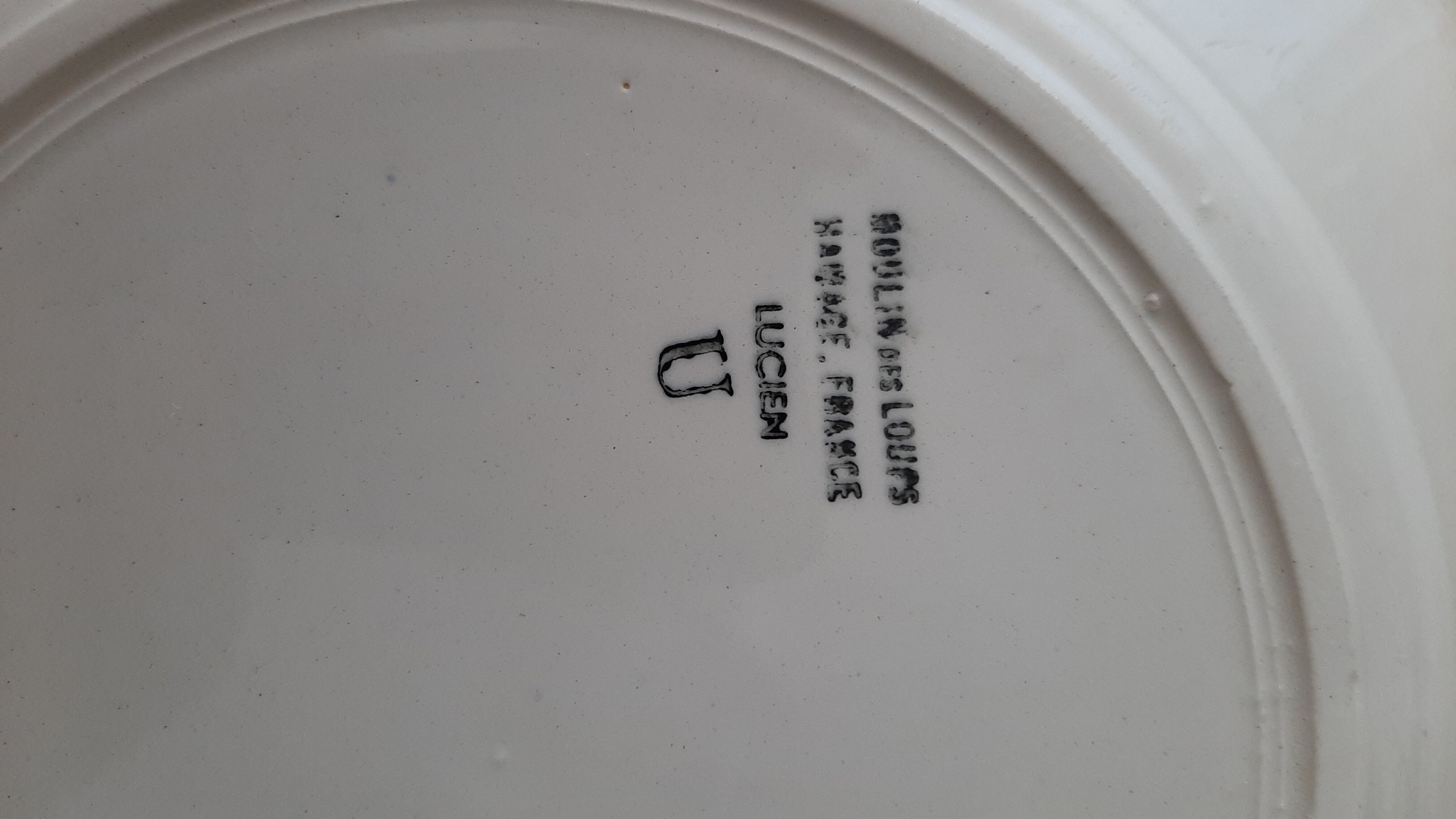 Lot of 2 retro plates