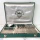 Cutlery set 37 place settings Goldsmith ATD silver metal