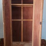 Vintage beech wardrobe