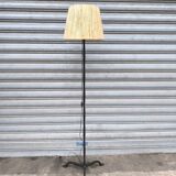 Wrought iron floor lamp circa 1950