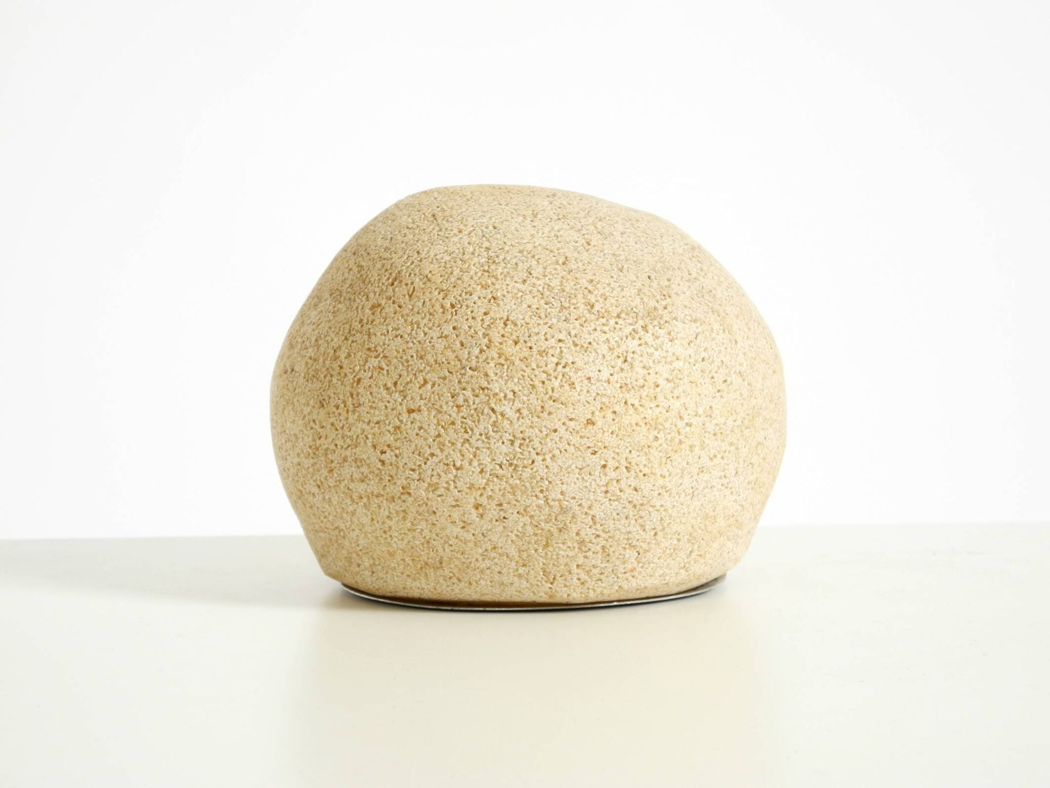 Original 1970s moon rock table lamp by André Cazenave for Tecta
