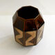Vase St-Clement copper graphic decoration