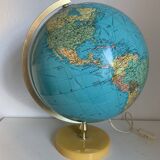 Grand globe vintage 1970 terrestre pvc jro verlag - 44 cm
