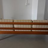 Teak and wool sofa by Juul Kristensen, mid-20th century