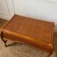 Bamboo and rattan coffee table