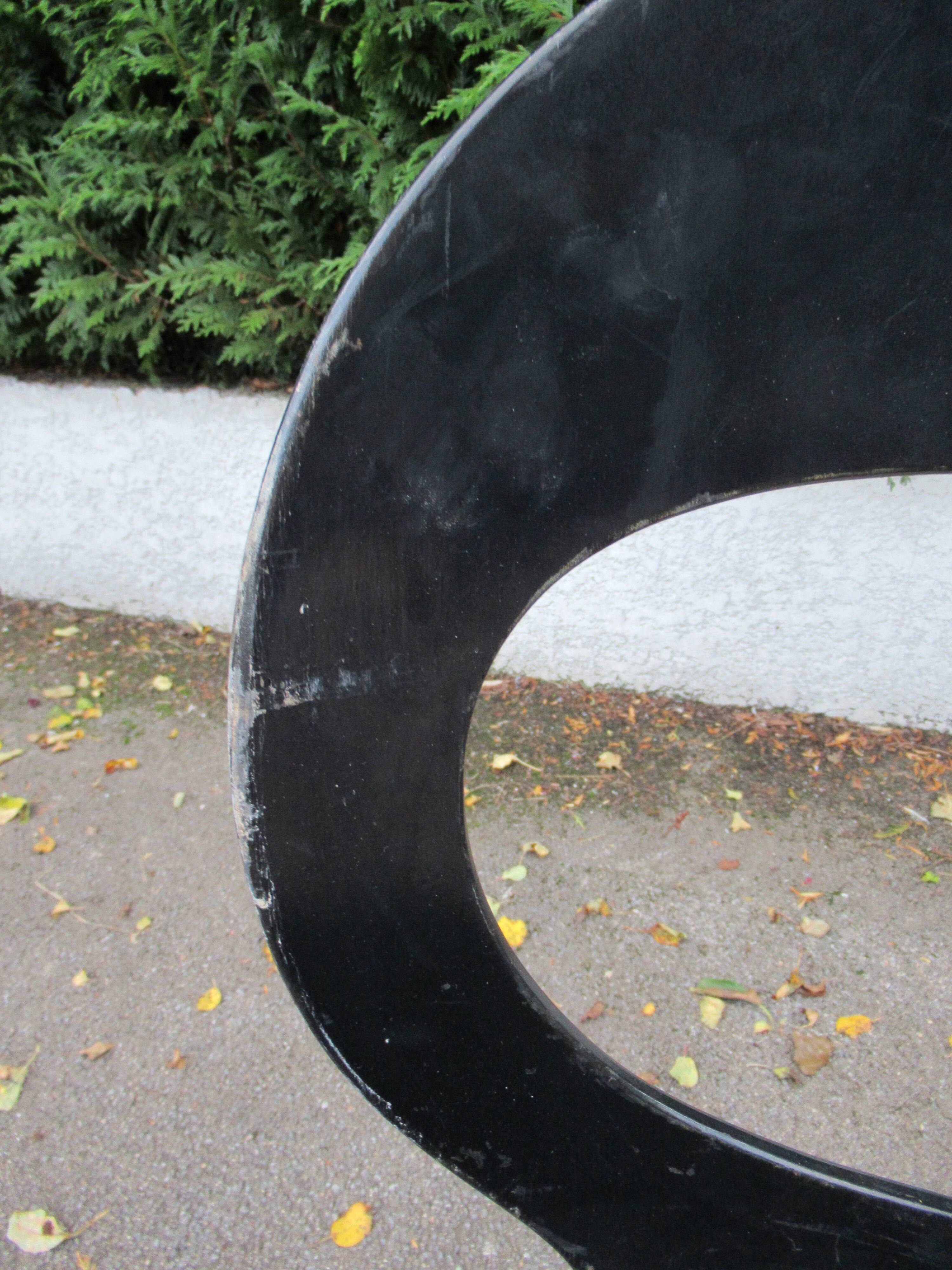 Paire de chaises baumann modèle "mouette"