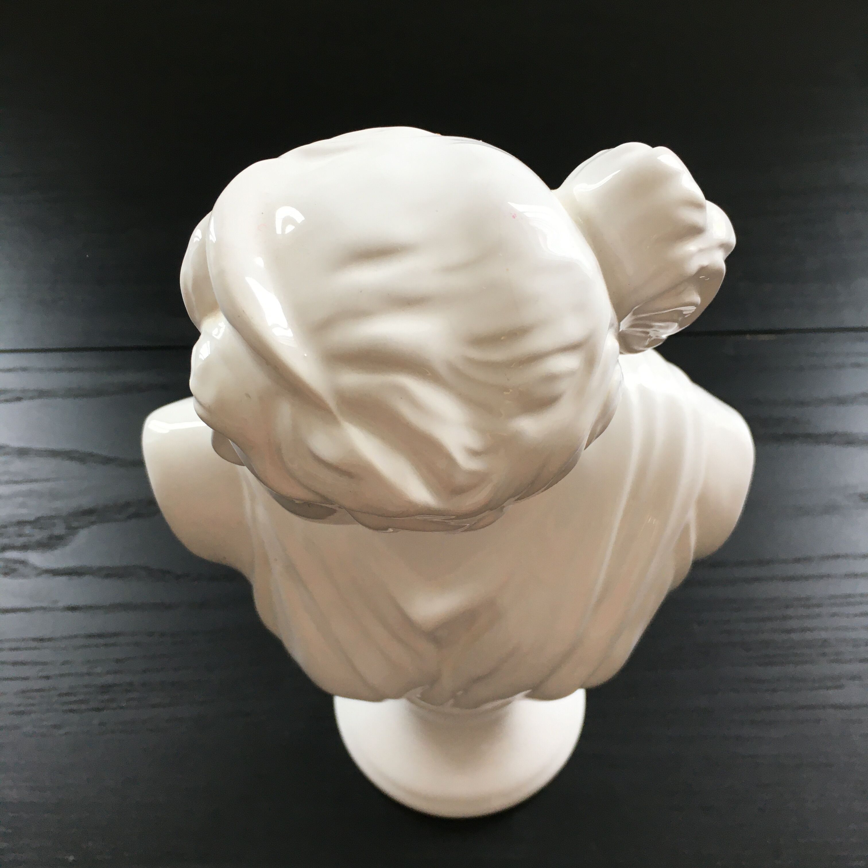 Ceramic woman bust