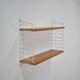 String wall shelf by kajsa & Nisse Strinning  1960s Scandinavian
