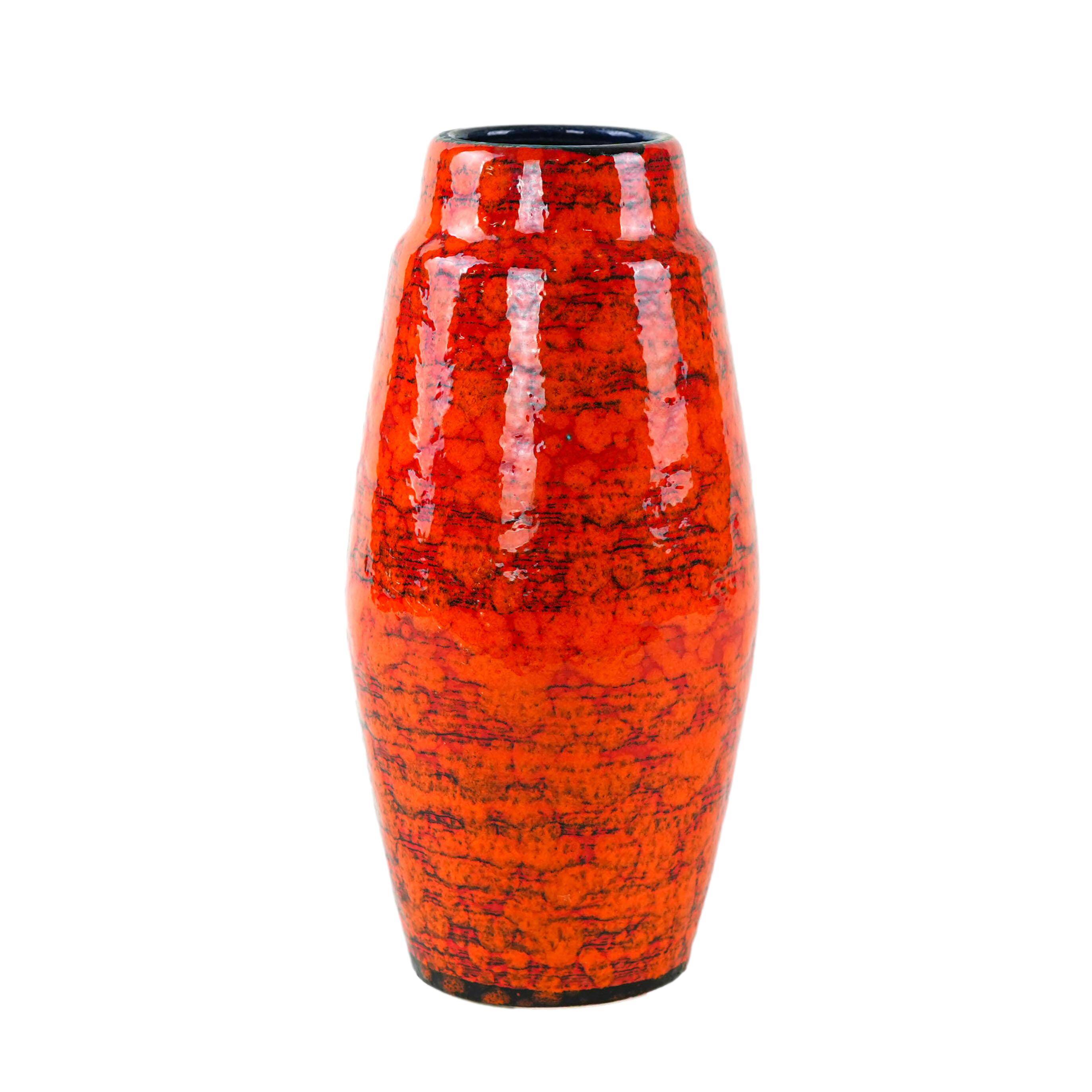 Ceramic vase, German design, 1960s, made in West Germany