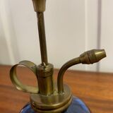 50s blue glass vaporizer