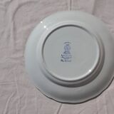 Assiette Kg Lunéville  modèle  thé cottage