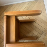 Elm bedside table in the Maison Regain style.