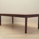 Table en palissandre, design danois, années 1970, production : Danemark