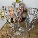 Crystal candle holders