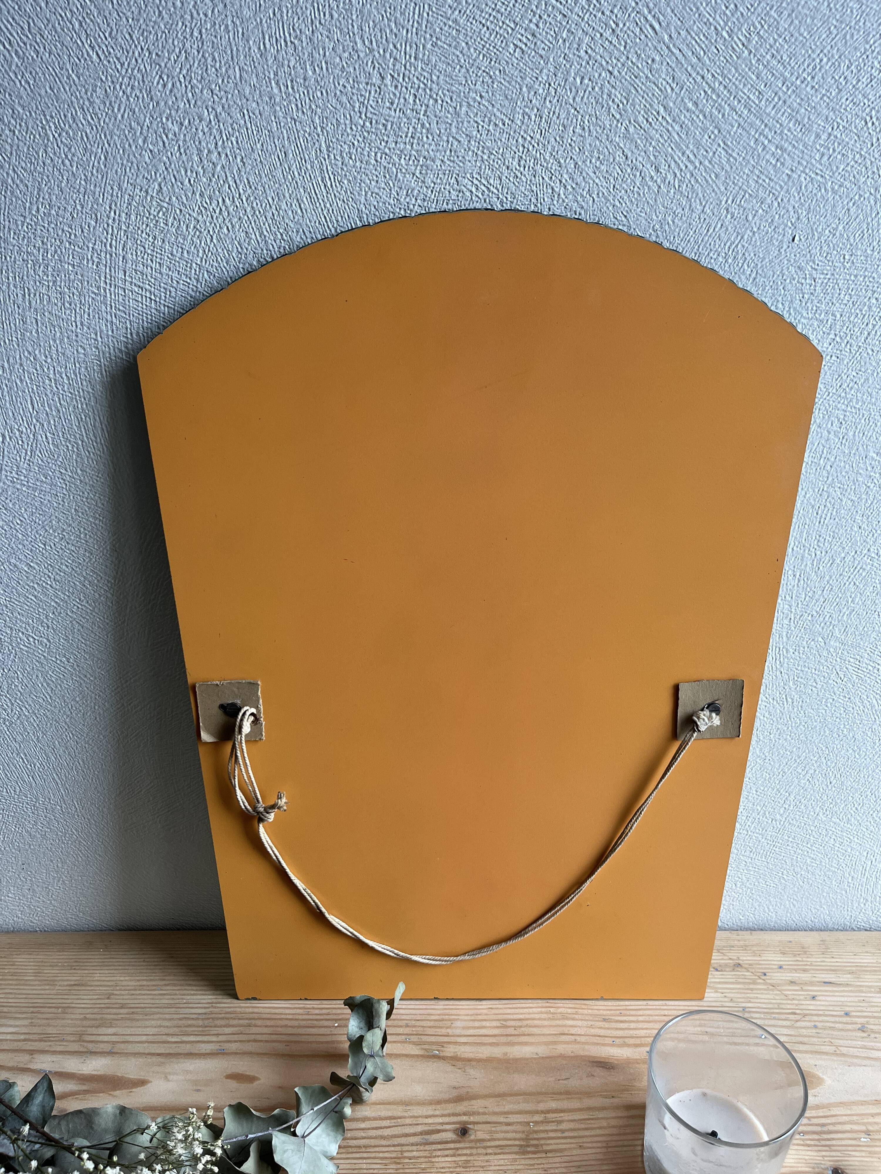 Old vintage beveled/chiseled mirror