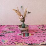 Pink Berber Rug - 261 x 171 cm