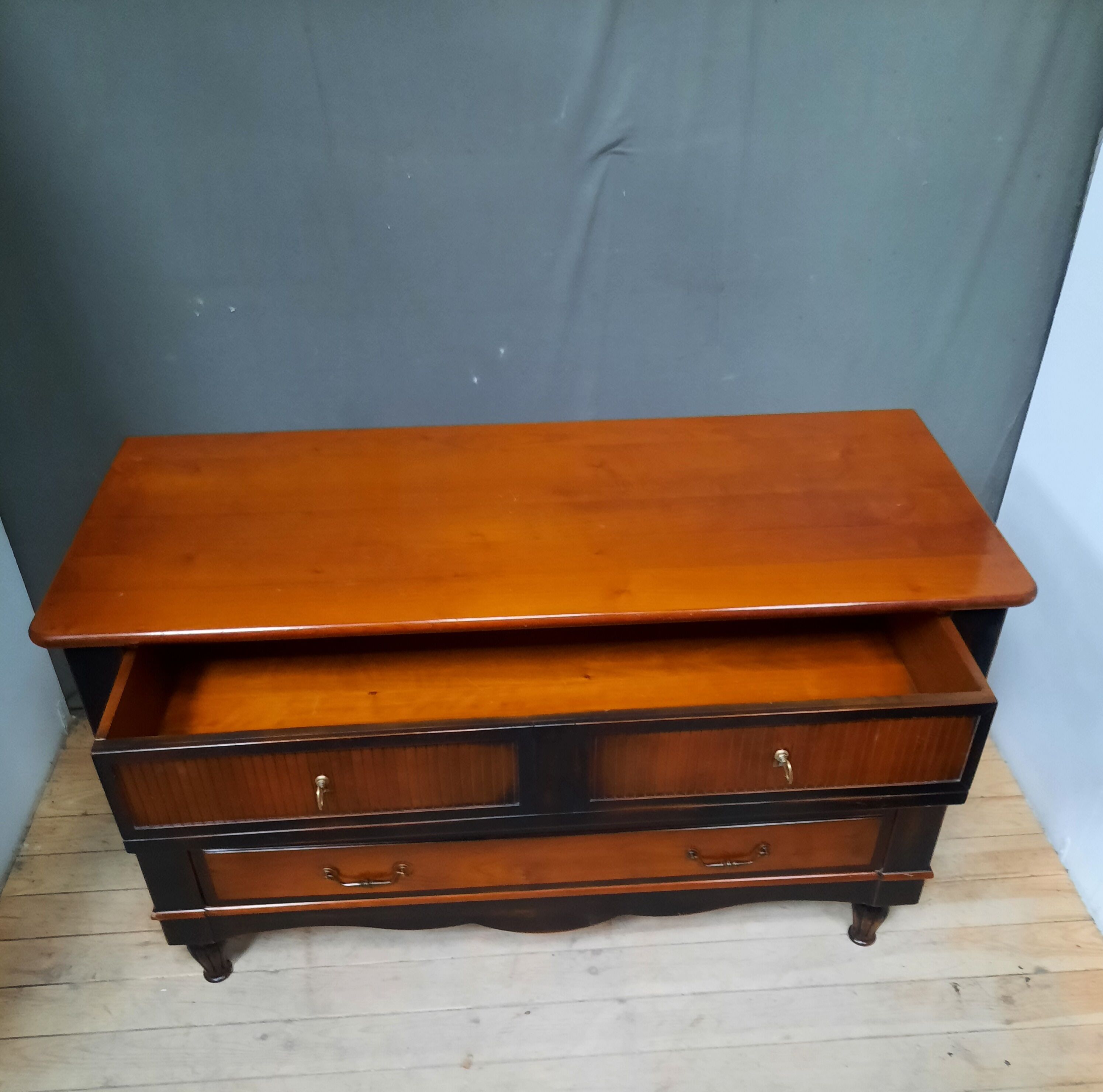 Louis xvi style chest of drawers painted