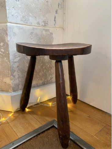 Brutalist stool