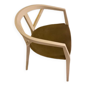 Lot de 36 chaises en bois art déco, état neuf