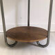 Vintage pedestal table 50's