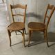 Pair of bistro chairs from the 1930s-40s.