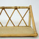 Rattan shelf from the 1960s-1970s.