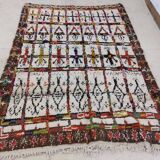 Handmade moroccan berber rug 230 x 167 cm