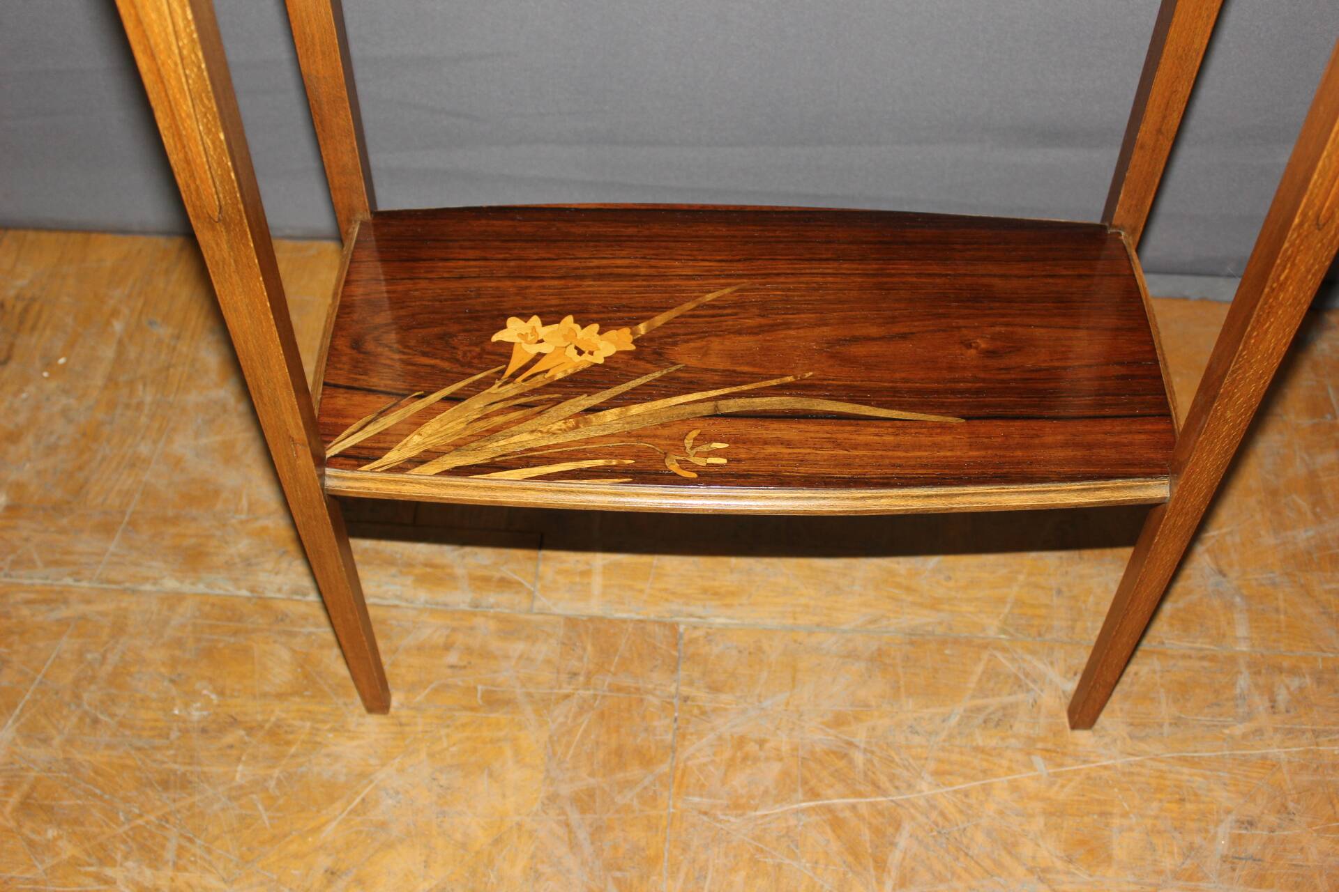Art Nouveau side table by Emile Gallé