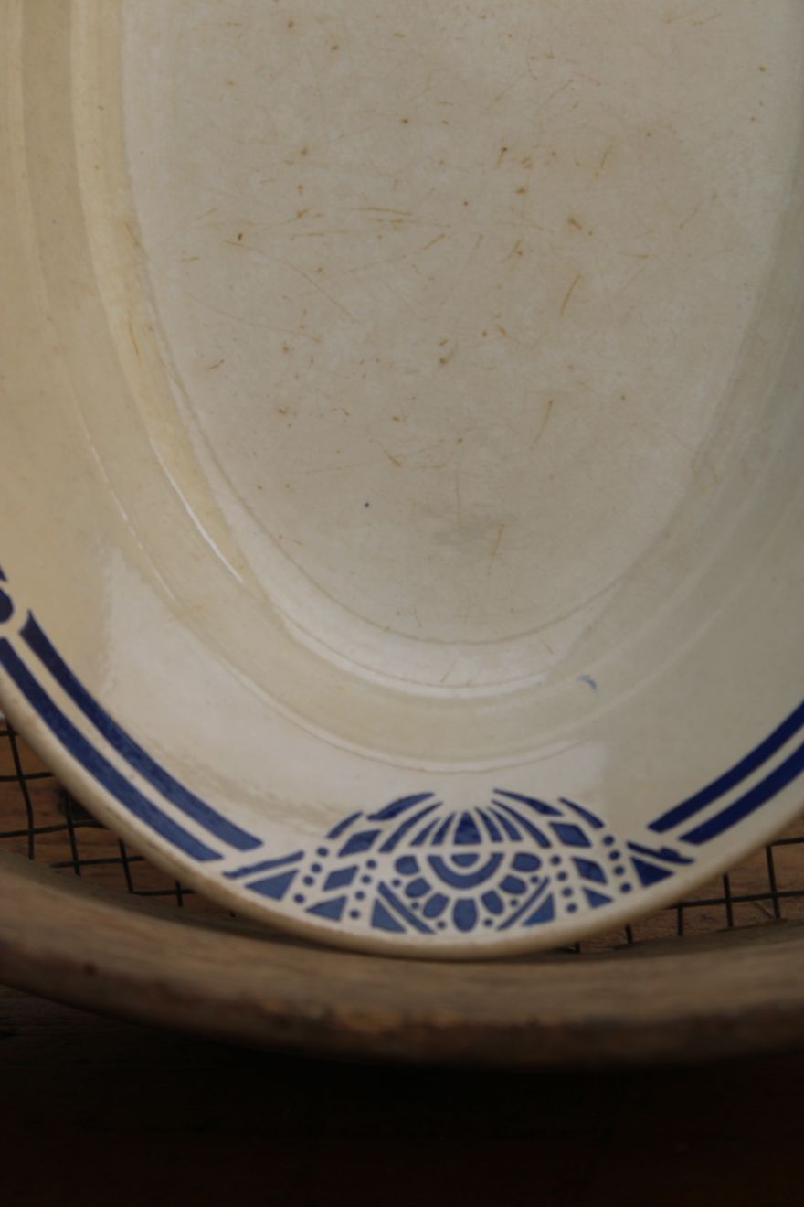Blida oval dish