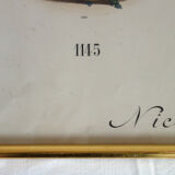 Fashion engraving "Nice" circa 1890