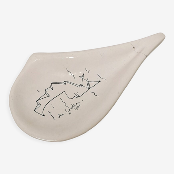 Ashtray / empty ceramic pocket Jean Cocteau, 1960