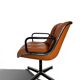 Knoll Pollock Armchair 4 Legs - Vintage Camel Leather