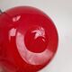 Beautiful red opaline vase IVV Italy