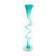 Twisted green vase from the mid-century.