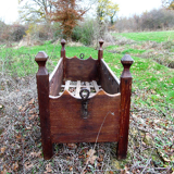 Berceau antique Français balançant 1900