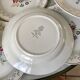 Dessert service cake dish and 12 dessert plates Digoin Sarreguemines Pamplona