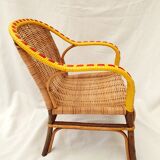Wicker children's chair