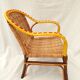 Fauteuil enfant en osier