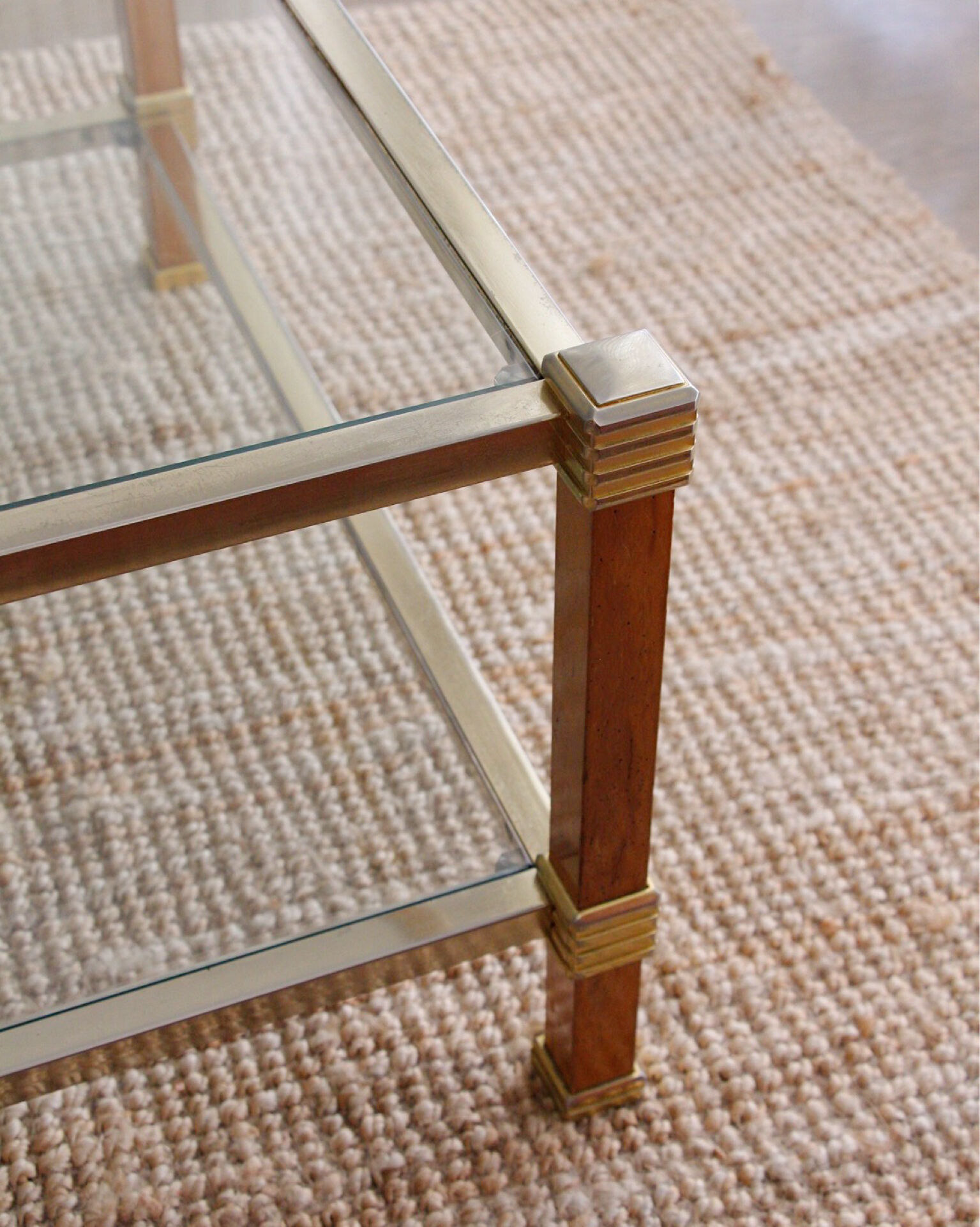 1970s double-top coffee table
