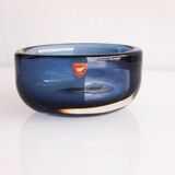 Vintage Scandinavian Art Glass Vase & bowl by Nils Landberg for Orrefors