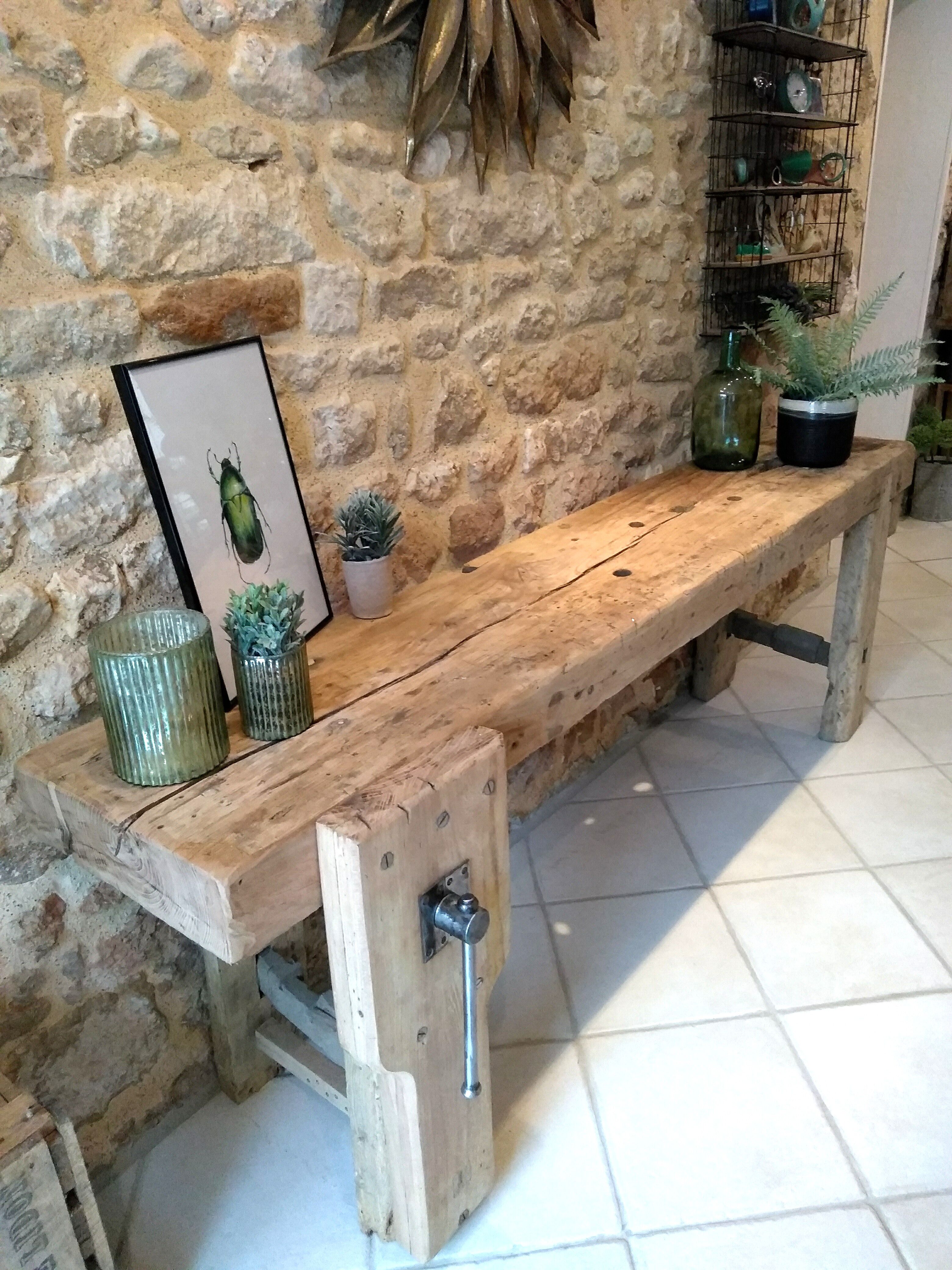 Former carpenter's workbench