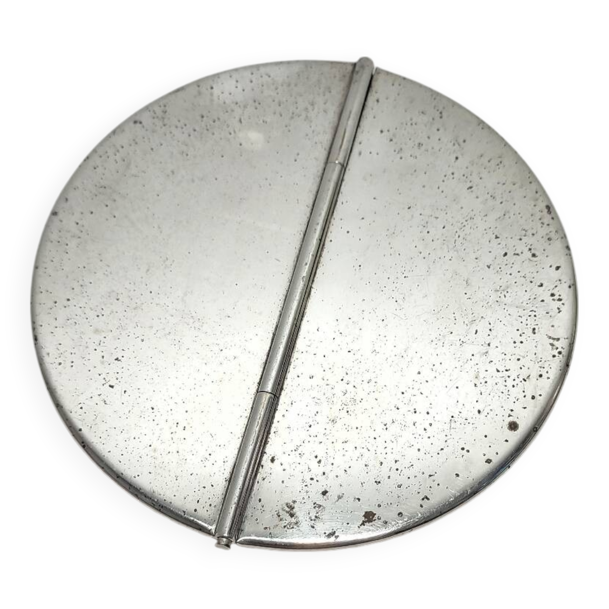 Cenicero metalico "Valenti". Espagne, années 1970.