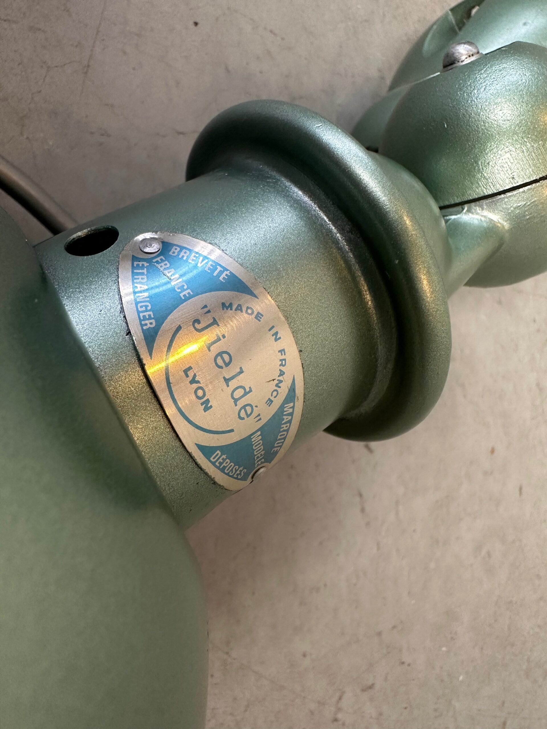 Vintage industrial Jieldé lamp – wall lamp
