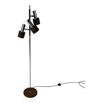 Wilko/Solken Leuchten Floor Lamp with Adjustable Lamps, 1970s